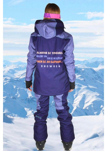 Always Be Yourself Kayak Mont ve Pantolon Takımı Snowsea SS7952 Snowboard Pantolon ve Mont Takımı