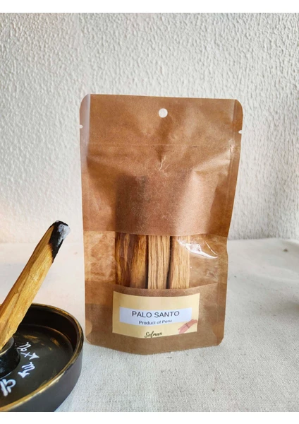 Palo Santo Ağaç Tütsü Peru Menşeili Orijinal Arınma Tütsüsü 25-30 gr