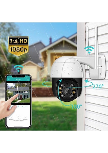 2mp Dış Mekan Wıreless Kablosuz Ptz Güvenlik Kamerası indirimleri