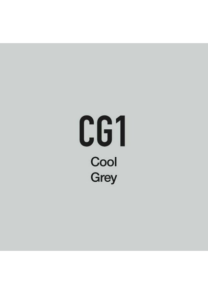 Twin Marker Cg1 Cool Grey