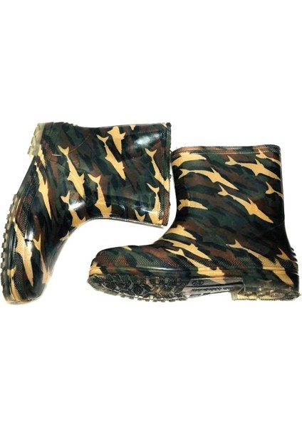 Askeri Desenli Yumuşak Doku Çizme
