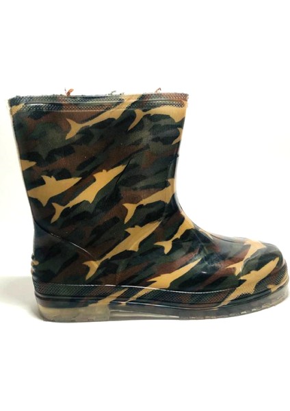 Askeri Desenli Yumuşak Doku Çizme modelleri