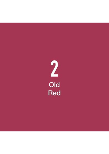 Twin Marker R2 Old Red