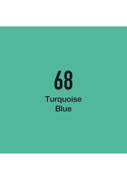 Twin Marker B68 Turquoise Blue