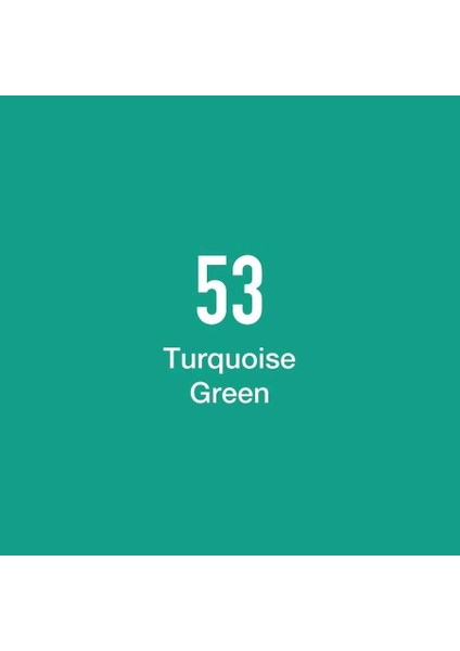 Twin Marker BG53 Turquoise Green