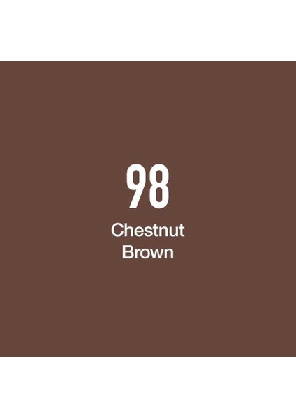 Twin Marker BR98 Chestnut Brown