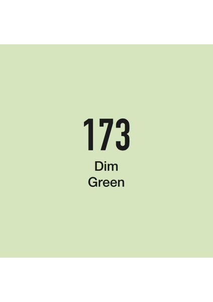 Twin Marker GY173 Dim Green