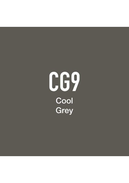 Twin Marker Cg9 Cool Grey