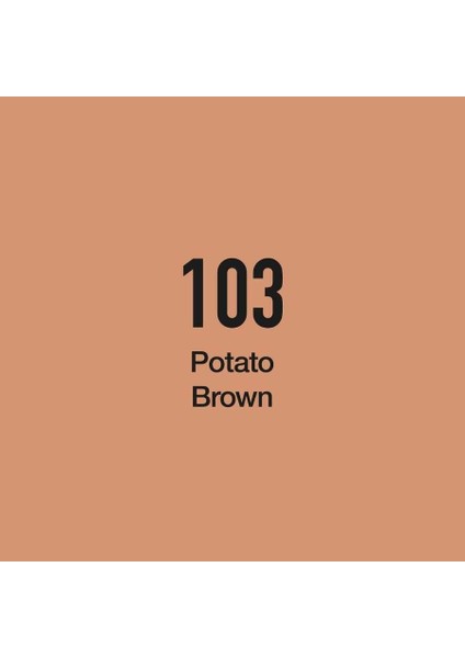 Twin Marker BR103 Potato Brown