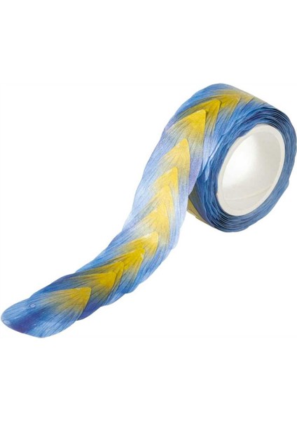 Washi Stickers Mavi Çiçekler 200 Adet