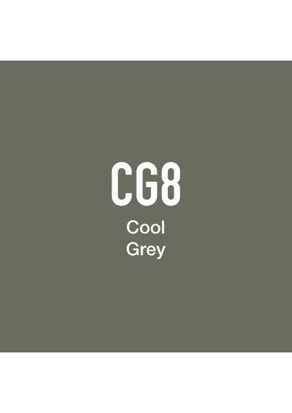 Twin Marker Cg8 Cool Grey