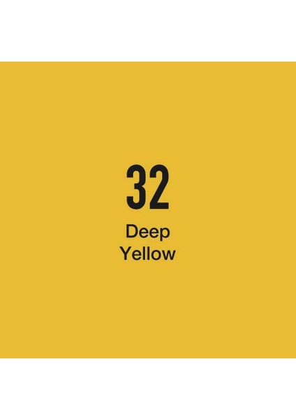 Twin Marker YR32 Deep Yellow