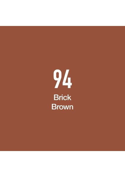 Twin Marker BR94 Brick Brown