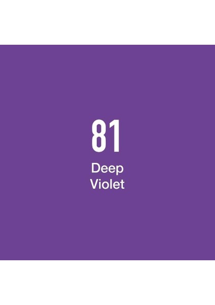 Twin Marker P81 Deep Violet