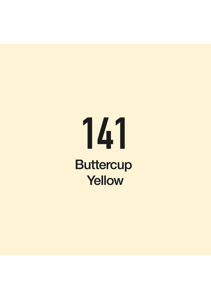 Twin Marker Y141 Buttercup Yellow