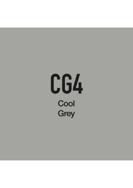 Twin Marker Cg4 Cool Grey