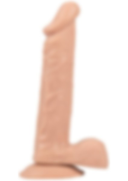 Odins Shop 24 cm Vantuzlu Realistik Penis Anal Vajinal Dildo