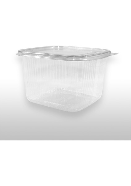 Sızdırmaz Kap Kendinden Kapaklı 50'li 375 cc - 375 gr PET ( Polietilen Tereftalat)