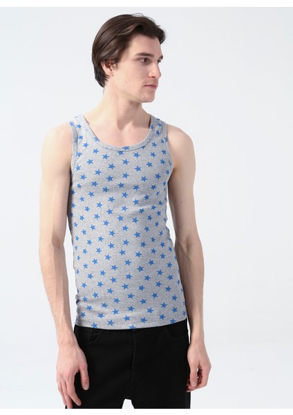 Gri Melanj Erkek Iç Giyim Atlet 100TDNATL007043 fiyatları