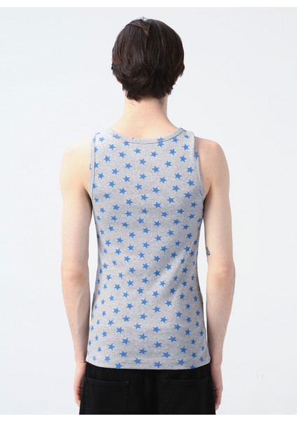 Gri Melanj Erkek Iç Giyim Atlet 100TDNATL007043 modelleri