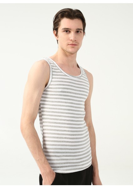 Beyaz - Çok Renkli Erkek Iç Giyim Atlet 100TDNATL007040 modelleri