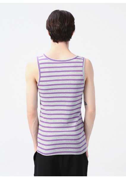 Gri - Mor Erkek Iç Giyim Atlet 100TDNATL007037 modelleri