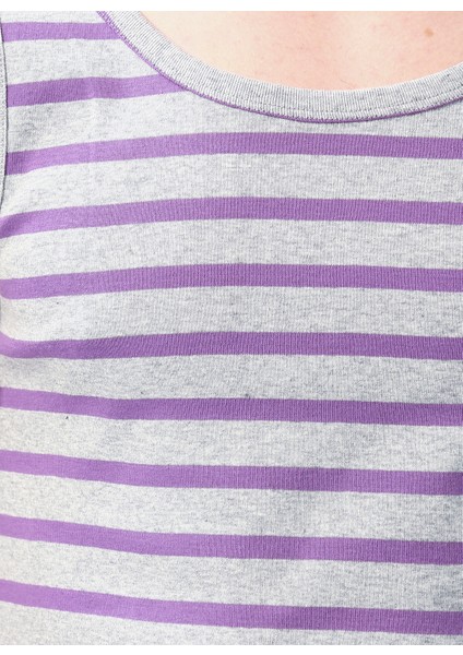 Gri - Mor Erkek Iç Giyim Atlet 100TDNATL007037 fırsatları