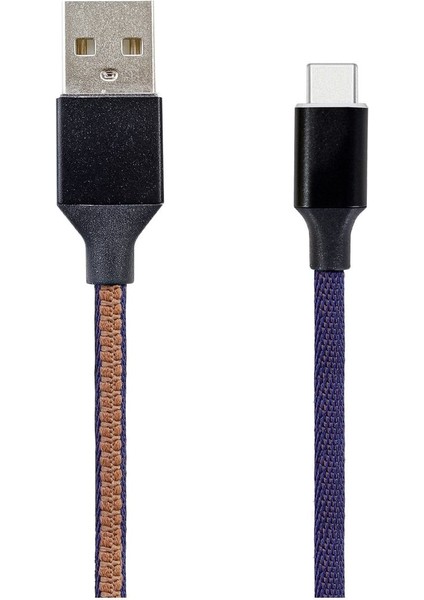 Online USB To Type-C 1 Metre Hızlı Şarj ve Veri Aktarım Kablosu