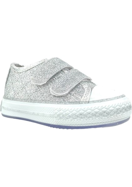 Kız Çocuk Işıklı Keten Ayakkabı Lame Sim fiyatları