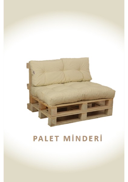 Dış ve Iç Mekan Palet Bahçe Balkon Havuz Başı Yat Minderi Koltuk Minderi Takımı