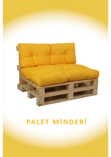 Dış ve Iç Mekan Palet Bahçe Balkon Havuz Başı Yat Minderi Koltuk Minderi Takımı