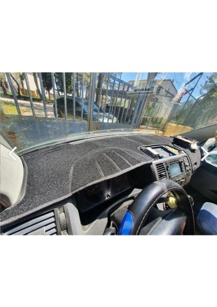 2003-2016 Modellerine Uygun Volkswagen Transporter T5 Torpido Koruma Halısı Siyah Kenar Renk Siyah fiyatları