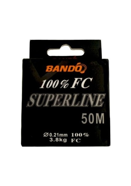 Superline  Fluorocarbon Misina 50M Balıkmarketim