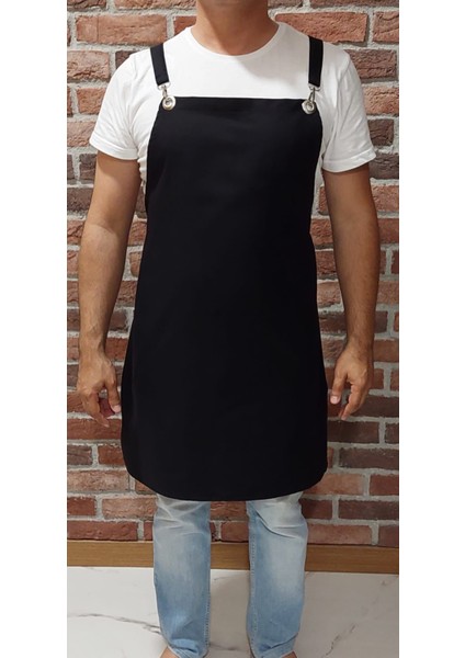 Favori Iş Elbiseleri Su Itici Özellikli Özel Kumaş Apron Önlüğü, Mutfak Önlüğü, Barista, Garson Önlüğü, Boydan Önlük,