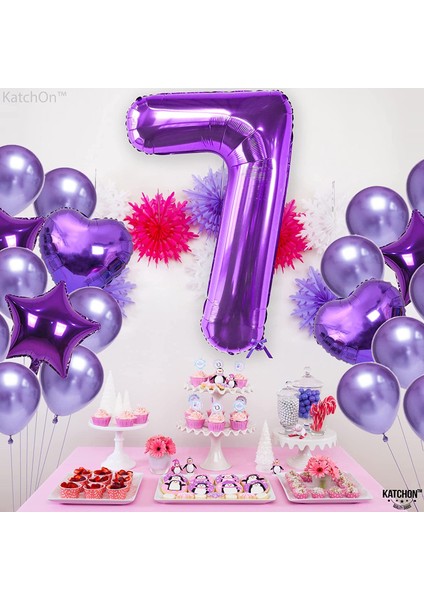 Mor Folyo Balon 32 Inc 80 cm