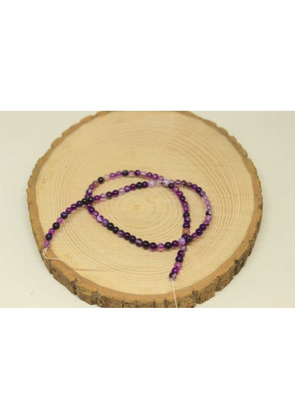 Akik Taşı Dizi 4mm (27835)