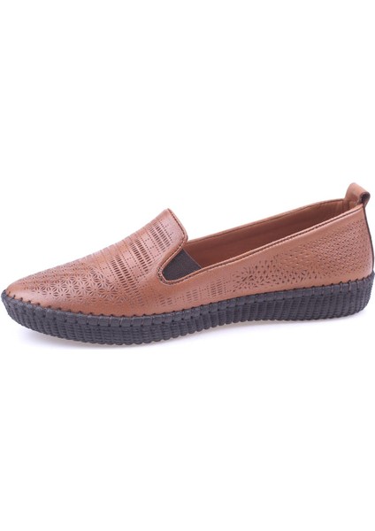 7232 Kadın Günlük Hakiki Deri Ortopedik Ayakkabı modelleri