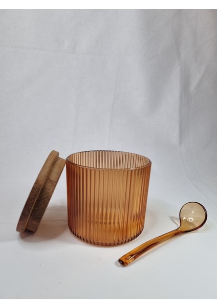 Spıca Striped Baharatlık Seti 4'lü Amber