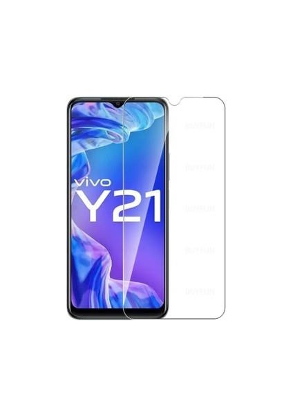 Vivo Y21S Şeffaf Esnek Nano Kırılmayan Ekran Koruyucu