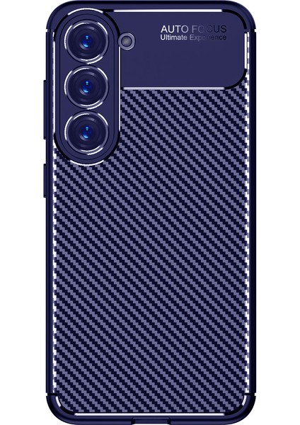 Samsung Galaxy S23 Karbon Görünümlü Silikon Kılıf Voyonero Kapak
