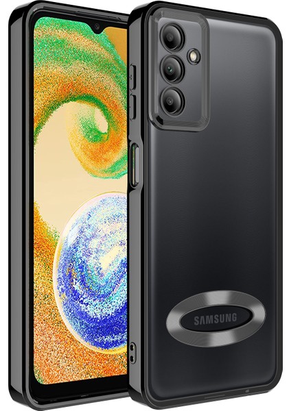 Samsung Galaxy A04S Logo Detay Silikon Kılıf Voyomega Kapak