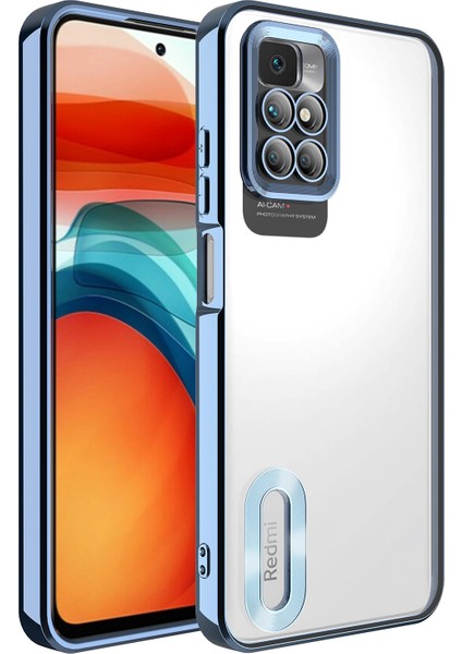 Xiaomi Redmi 10 Logo Detay Silikon Kılıf Voyomega Kapak