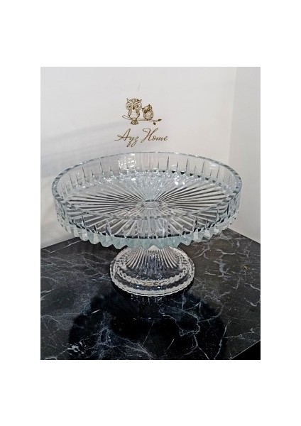 Ayz Home Kesme Kristal Ayaklı Sunum Kasesi indirimleri