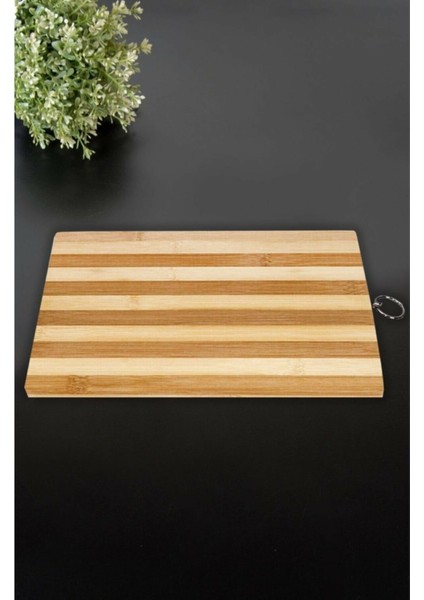 Bambu Kesme Tahtası 18X28 cm Bambu Kesme Tahtası