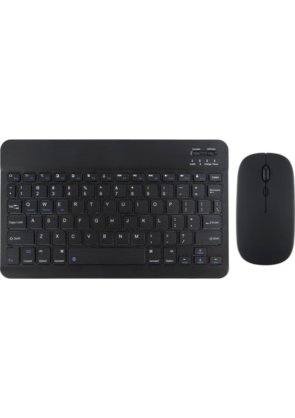 Gn-62 Kablosuz Bluetooth Klavye Mouse Seti Ultra Ince Taşınabilir Ingilizce Q Klavye