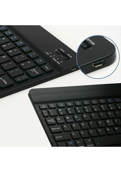 Gn-62 Kablosuz Bluetooth Klavye Mouse Seti Ultra Ince Taşınabilir Ingilizce Q Klavye indirimleri