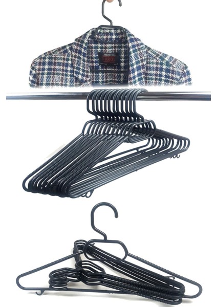 Elbise Askısı Plastik Elbise Askısı 12 Adet