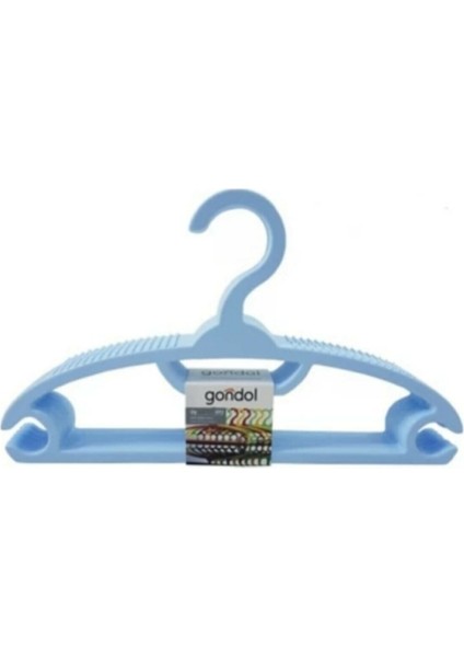 Gondol Çocuk Elbise Askısı Bebek Elbise Askısı 36 Adet Mavi Renk 29 cm fiyatları