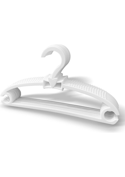 Fiyonk Bebek Elbise Askısı 12 Adet Çocuk Kıyafet Askısı