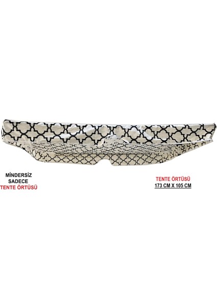Tente Salıncak Tentesi Gölgelik Tente Gölgelik 173 x 105 Cm Alaçatı